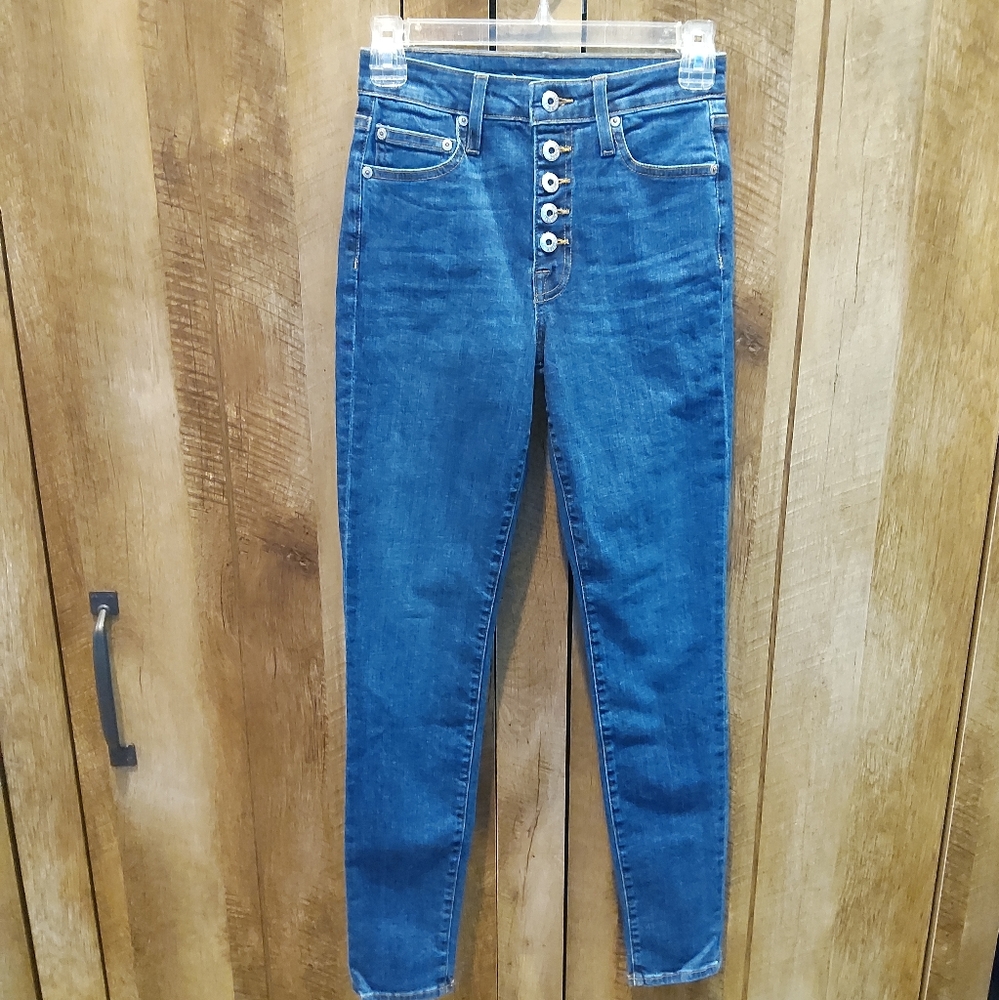 Jonathan Simkhai Standard High-Rise Button-up Jeans NWOT - 25